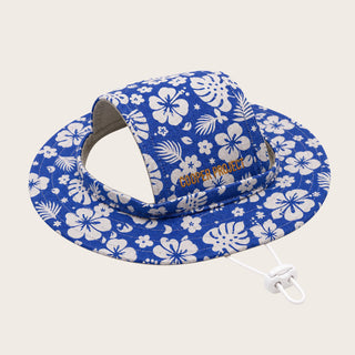 Hawaii Dog Bucket Hat, shown on its own