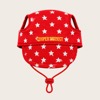 Red Star Dog Cap, shown on its own