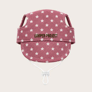 Rose Star Dog Cap, shown on its own
