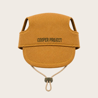 Tan Dog Cap, shown on its own