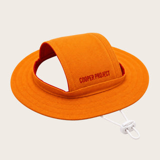 Yellow Dog Bucket Hat — Red Lining, shown on its own